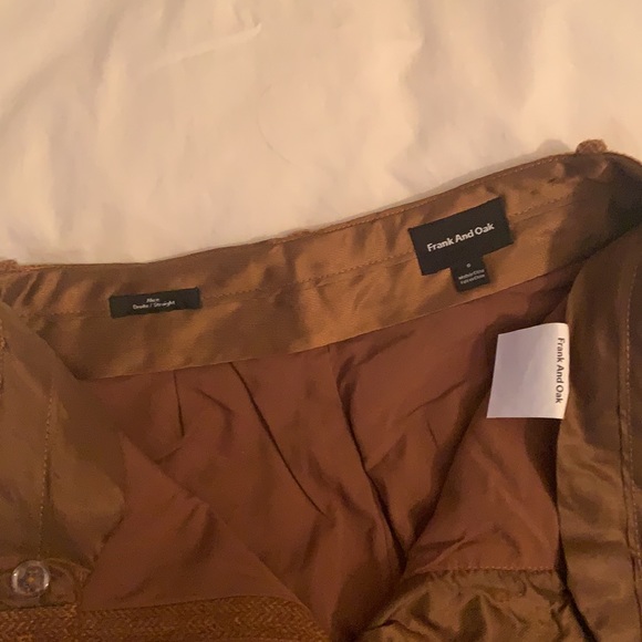 Frank & oak Alice straight wool pants cropped - Picture 2 of 4